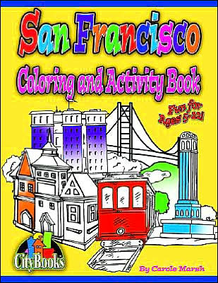 San Francisco Coloring and Activity Book