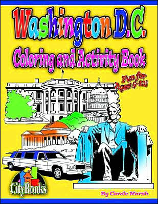 Washington, D.C. Coloring & Activity Book