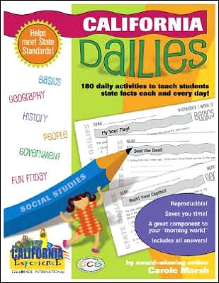 California Dailies: 180 Daily Activities to Teach Students State Facts Each and Every Day!