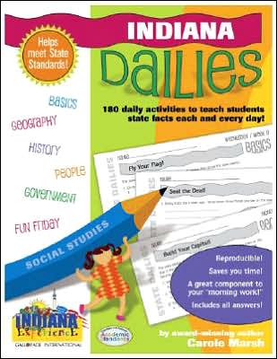 Indiana Dailies: 180 Daily Activities for Kids: 180 Daily Activities for Kids