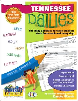 Tennessee Dailies: 180 Daily Activities for Kids: 180 Daily Activities for Kids