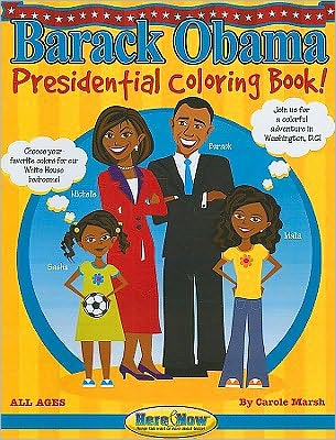 Barack Obama Presidential Coloring Book!