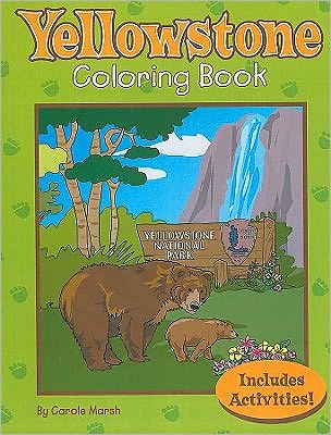 Yellowstone National Park Coloring and Activity Book