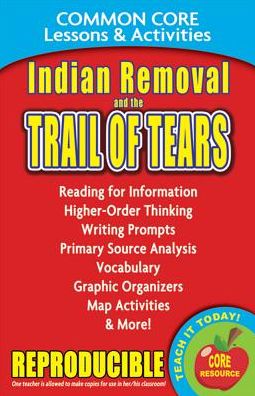Indian Removal and the Trail of Tears Common Core Lessons & Activities