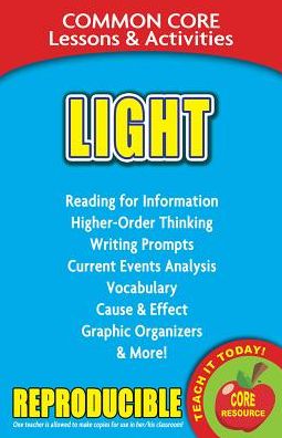 Light Common Core Lessons & Activities