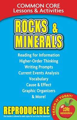 Rocks & Minerals Common Core Lessons & Activities