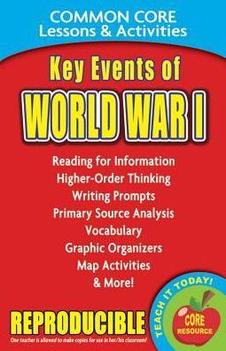 Key Events of World War I - Common Core Lessons & Activities