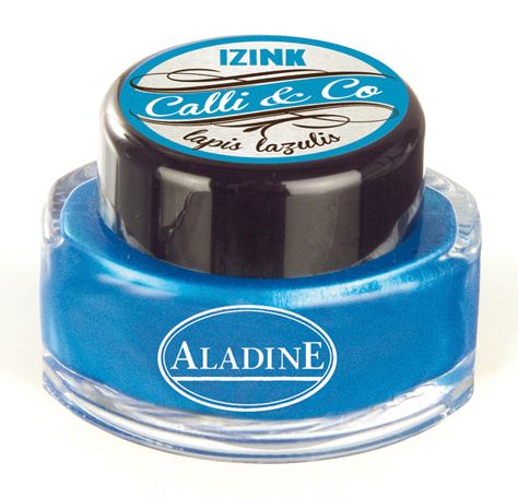 Lapis Lazuli Ink Calligraphy