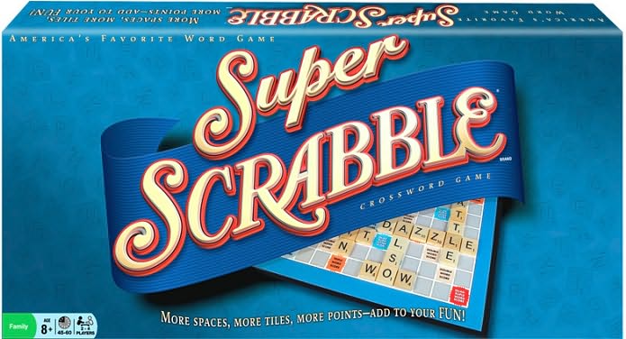 Super Scrabble Board Game