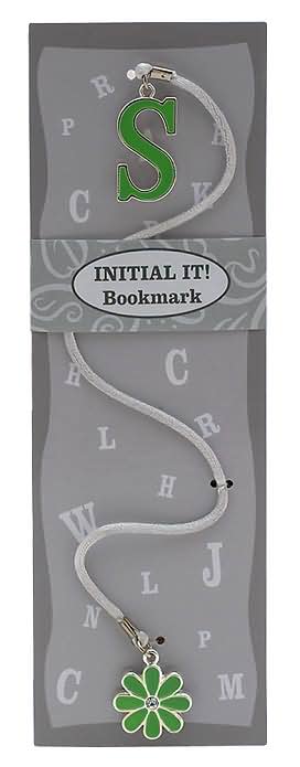 Initial It! Metal Bookmark S