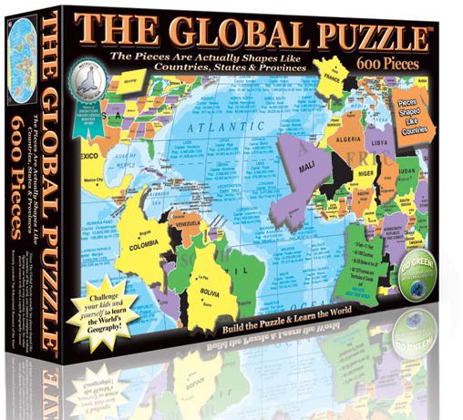 Global 600 Piece Puzzle