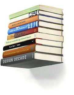 Invisible Metal Book Shelf - Small