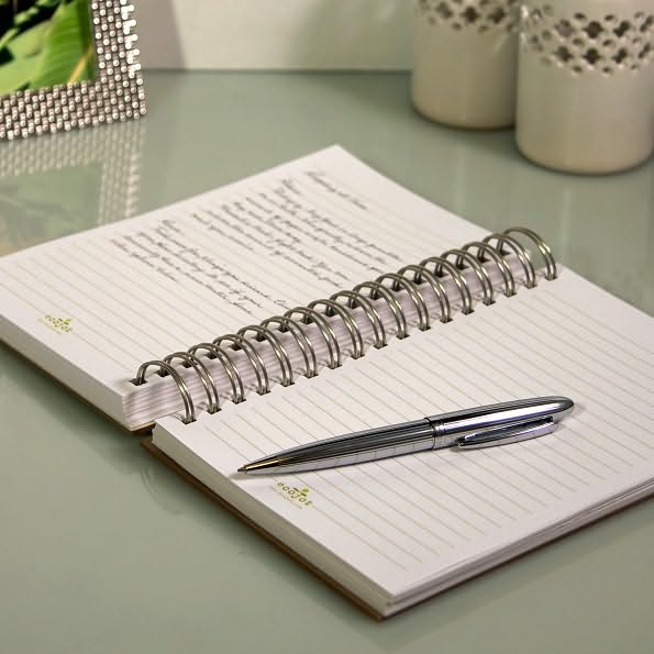 100% Recycled Jumbo Green Rethink Spiral Journal 7x9