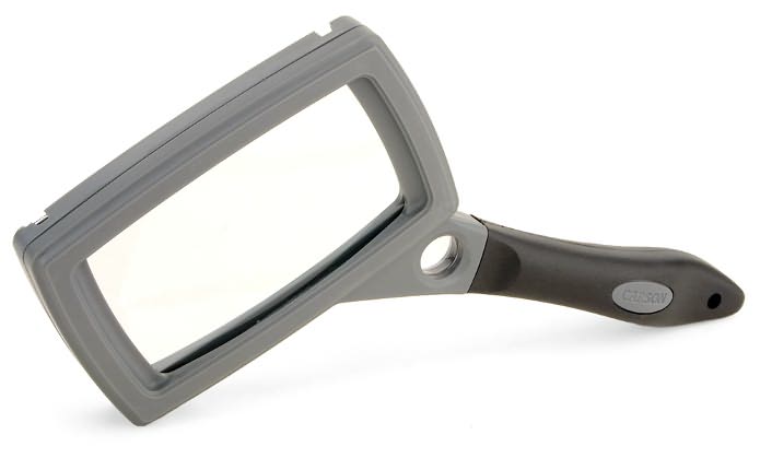 SureGrip Rubber Handle 2x4 Magnifier with Stand