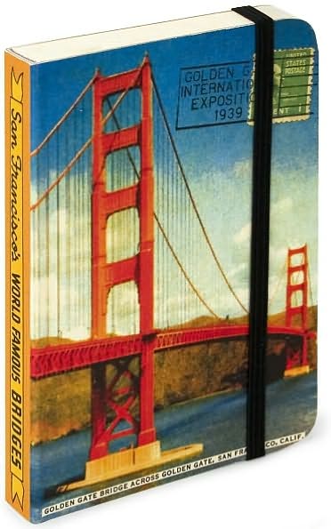 Mini Red San Francisco Golden Gate Bridge Journal (4x6)
