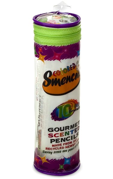Smencils Gourmet-Scented Colored Pencils in Pouch - Set of 10