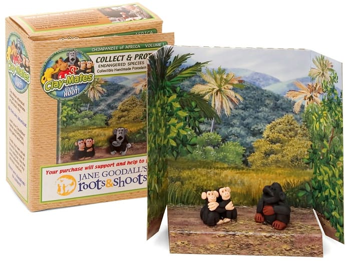Clay Mates Chimpanzee Collect and Protect Mini Kit
