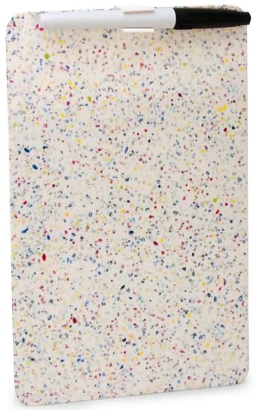 Recycled Melamine Dry-Erase Board with Pen 6.25" x 9.25"