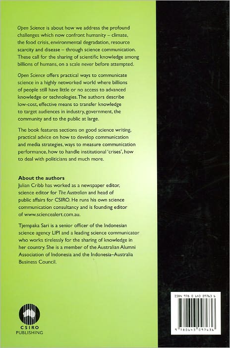 Open Science [OP]: Sharing Knowledge in the Global Century