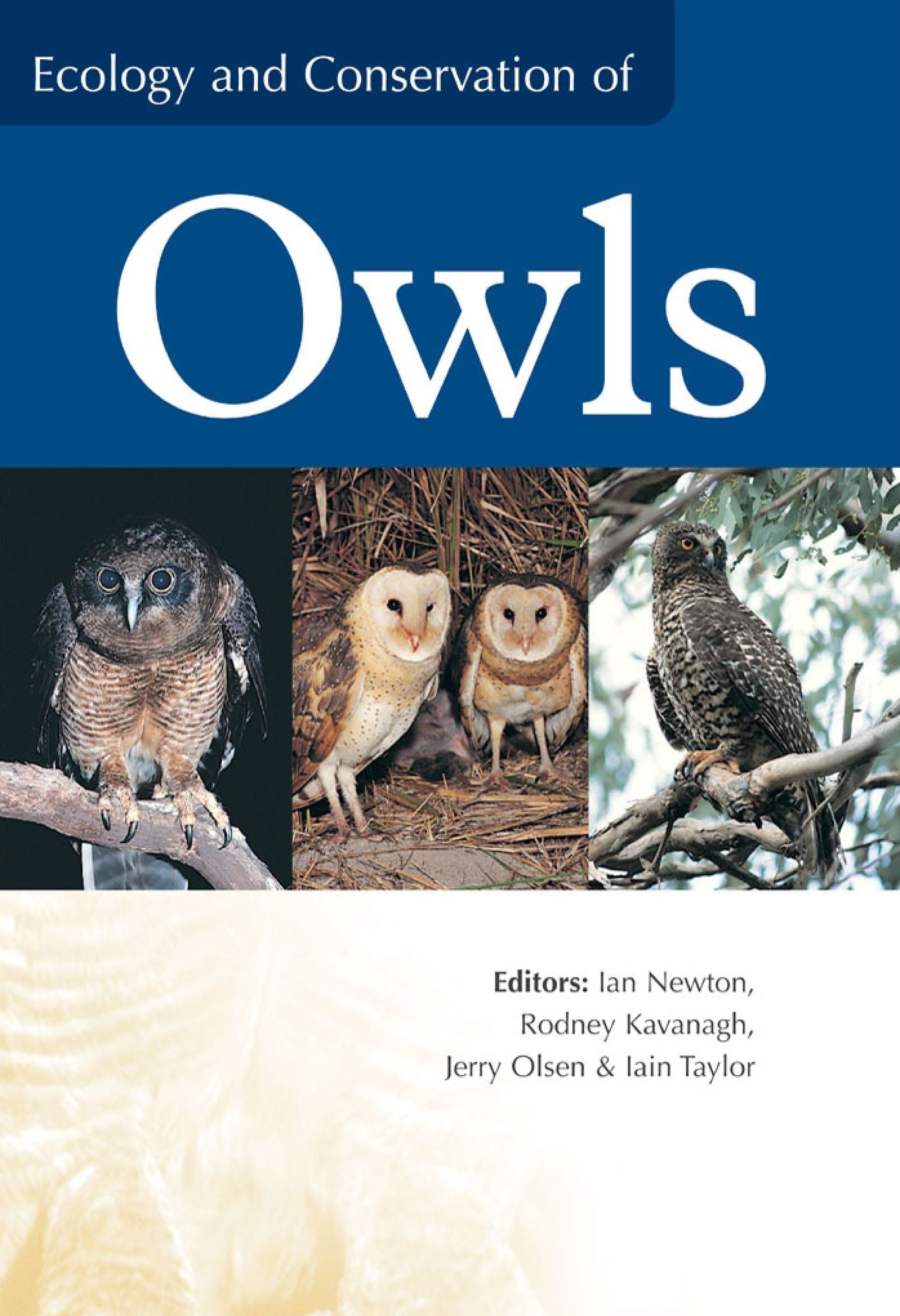 Ecology and Conservation of Owls