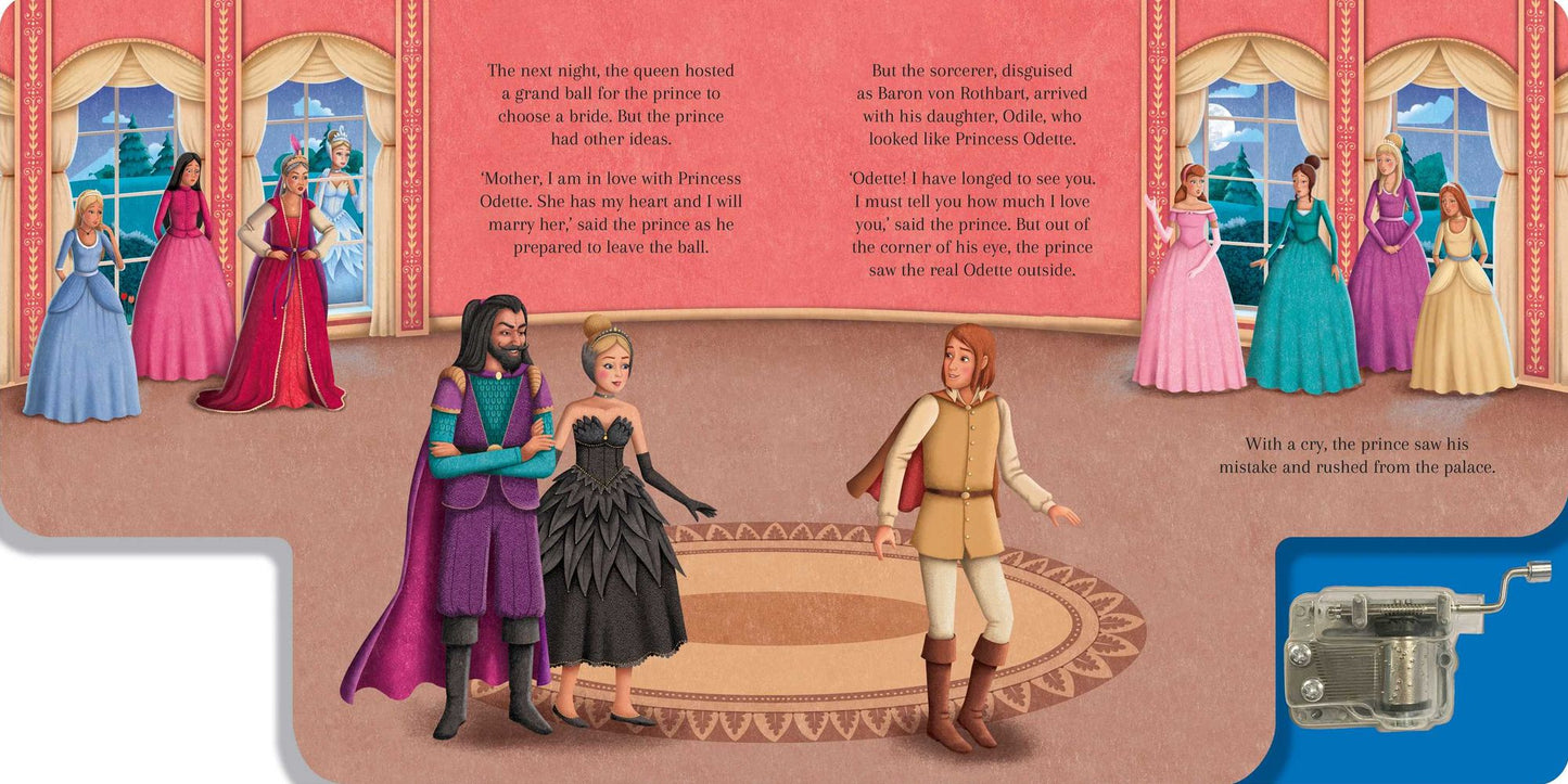 Swan Lake: A Musical Book: Wind-up Music Box Book