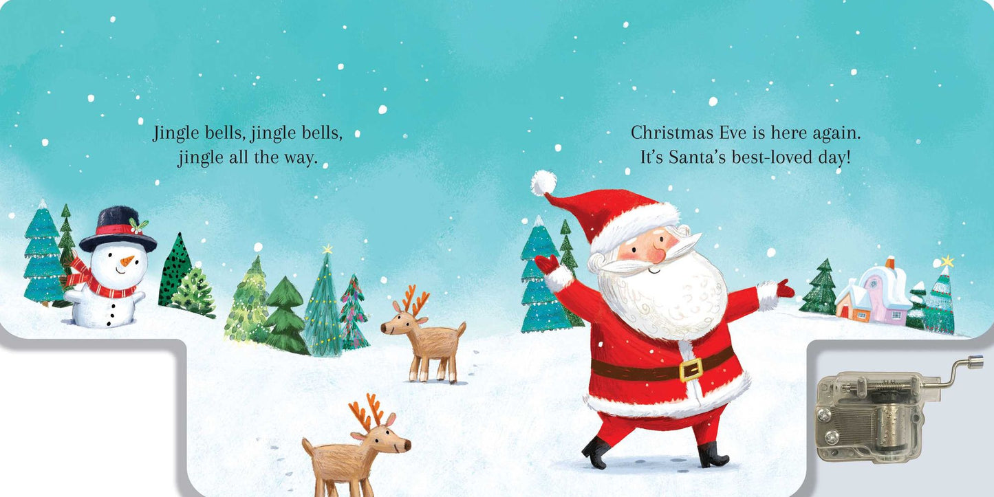 Jingle Bells: A Musical Book: Wind-up Music Box Book