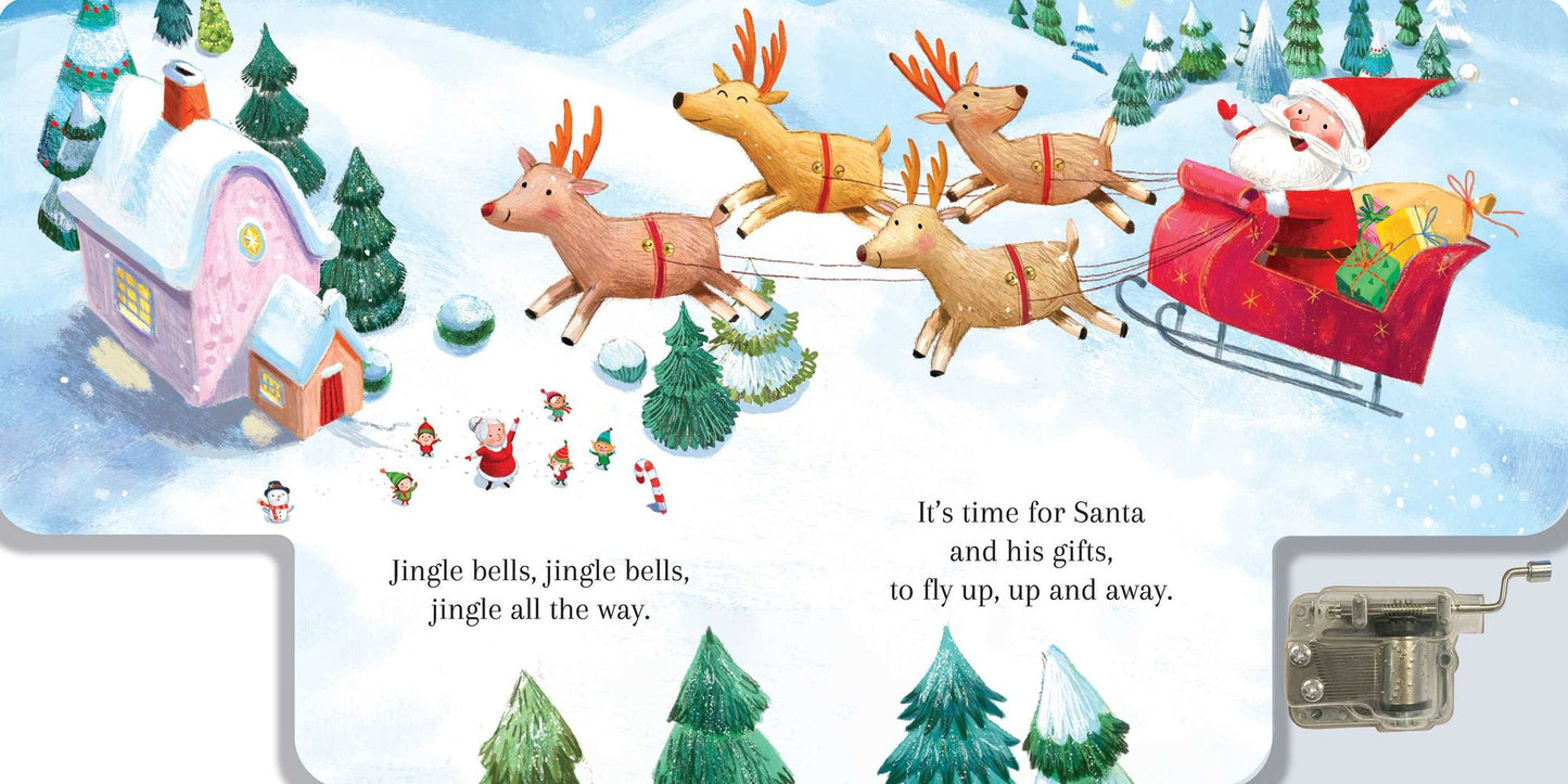 Jingle Bells: A Musical Book: Wind-up Music Box Book