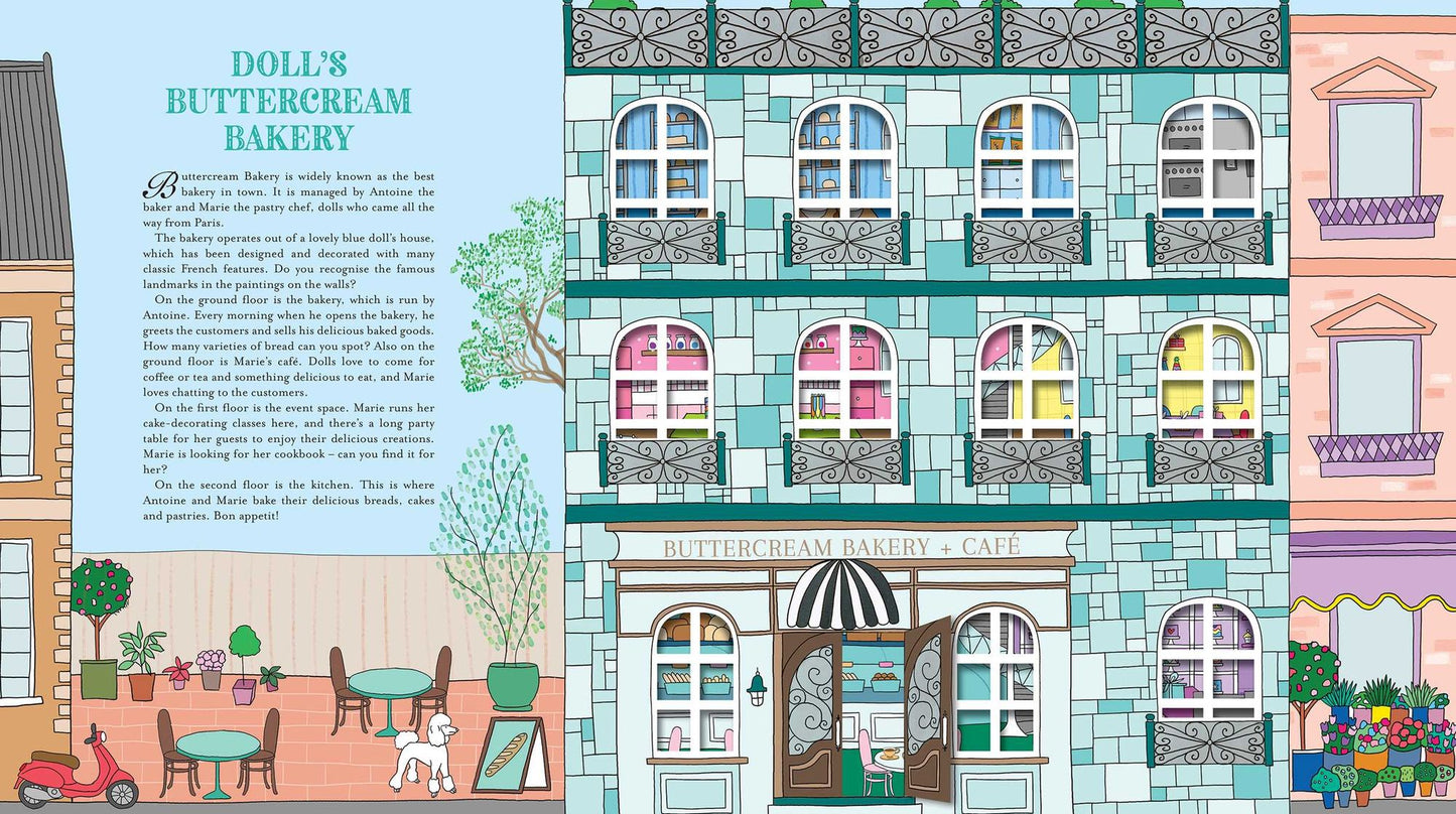 The Dollhouse: A Pop-Up and Play Book: Pop-Up and Lift-the-Flap Book