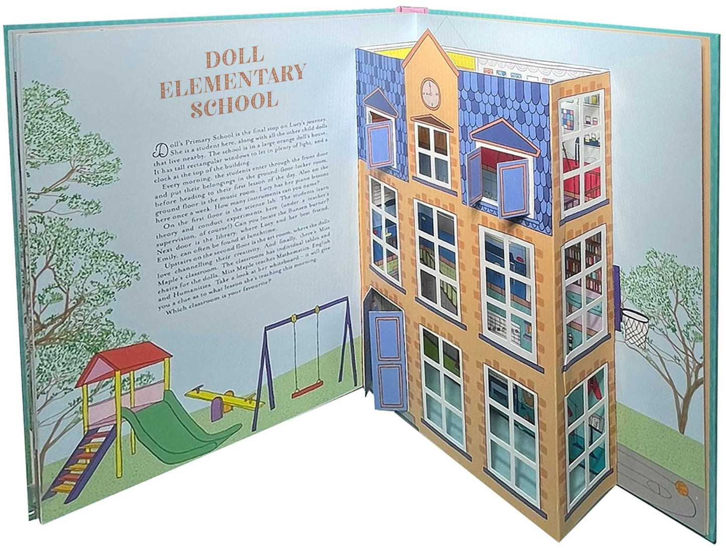 The Dollhouse: A Pop-Up and Play Book: Pop-Up and Lift-the-Flap Book