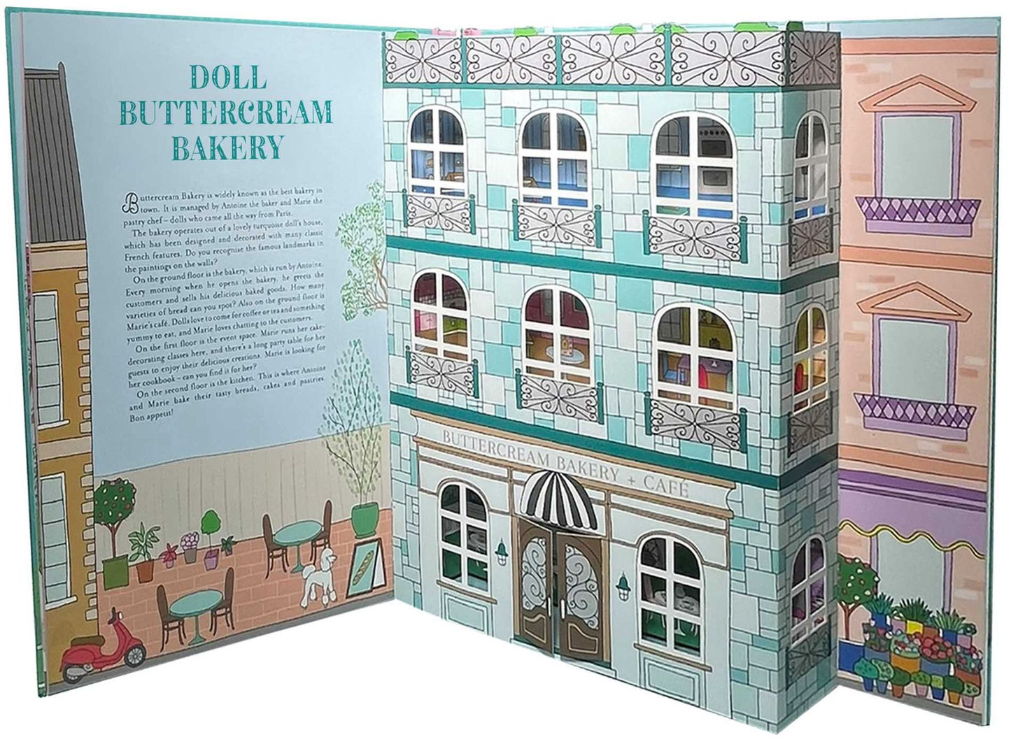 The Dollhouse: A Pop-Up and Play Book: Pop-Up and Lift-the-Flap Book