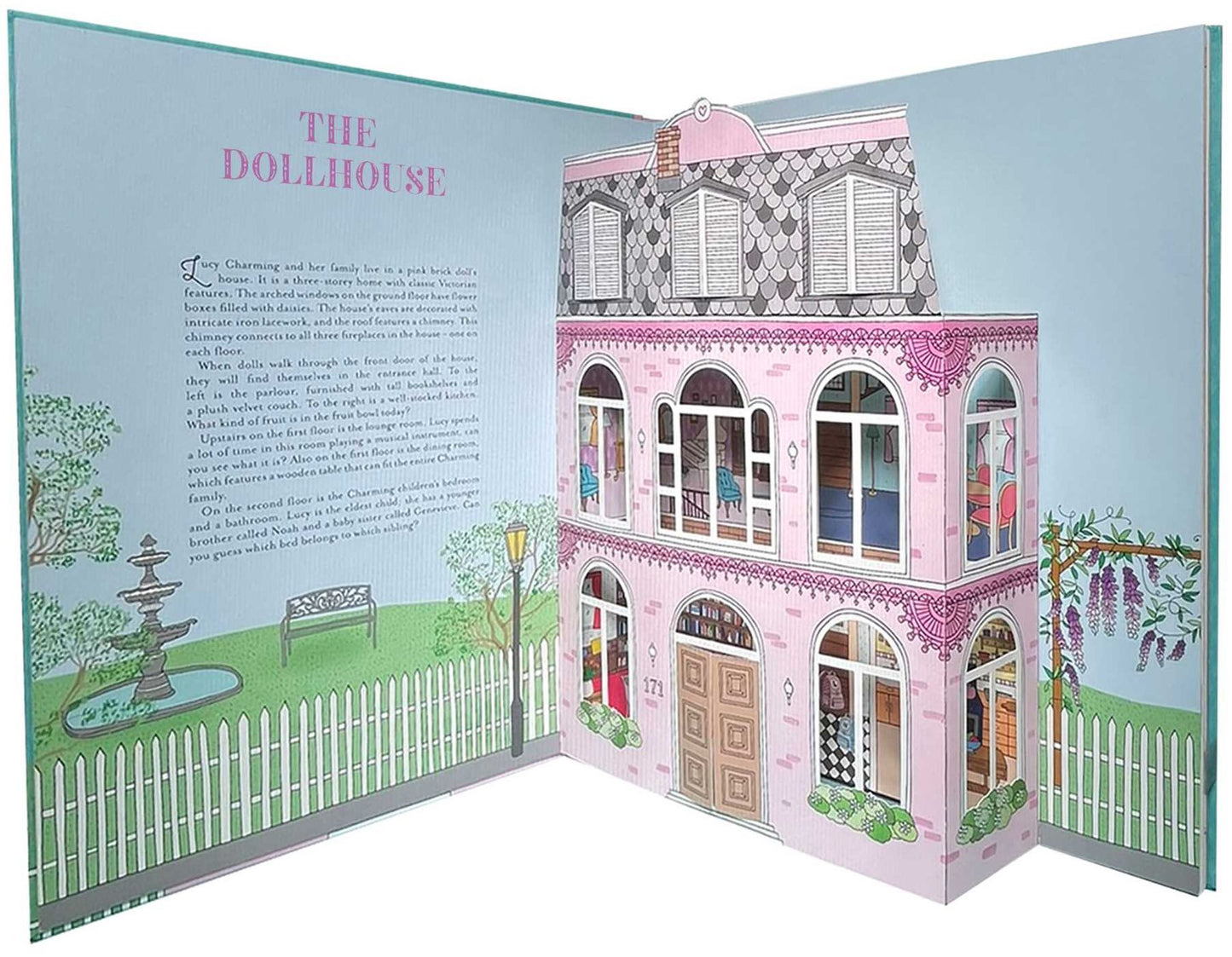 The Dollhouse: A Pop-Up and Play Book: Pop-Up and Lift-the-Flap Book