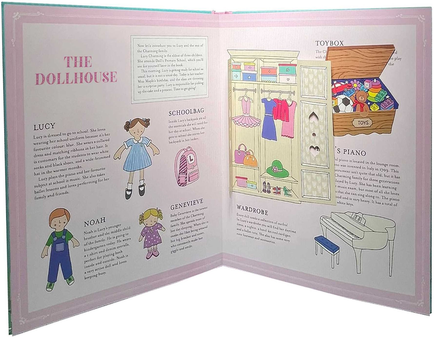 The Dollhouse: A Pop-Up and Play Book: Pop-Up and Lift-the-Flap Book