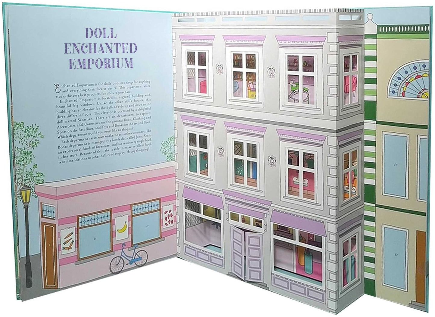 The Dollhouse: A Pop-Up and Play Book: Pop-Up and Lift-the-Flap Book