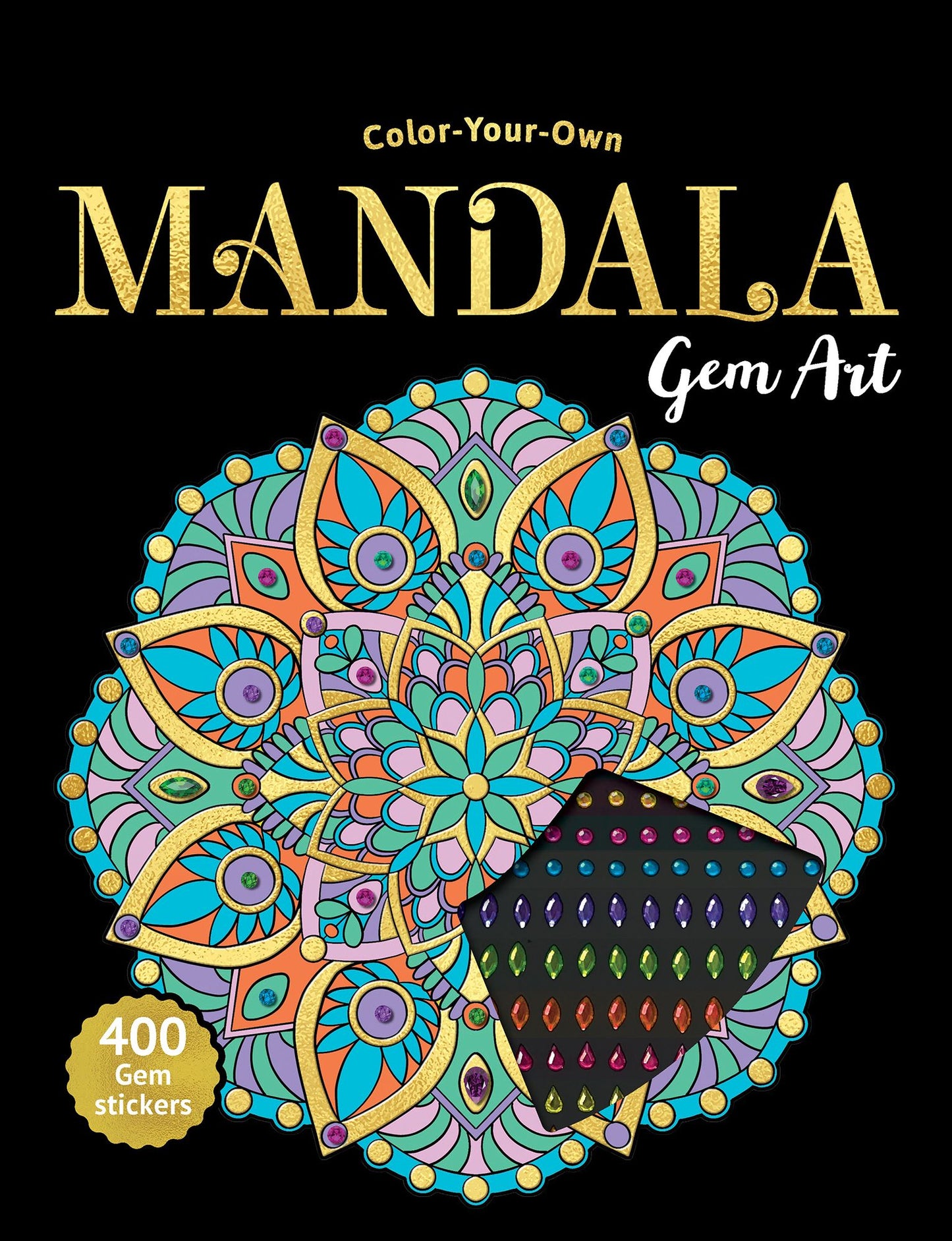 Color Your Own Gem Art