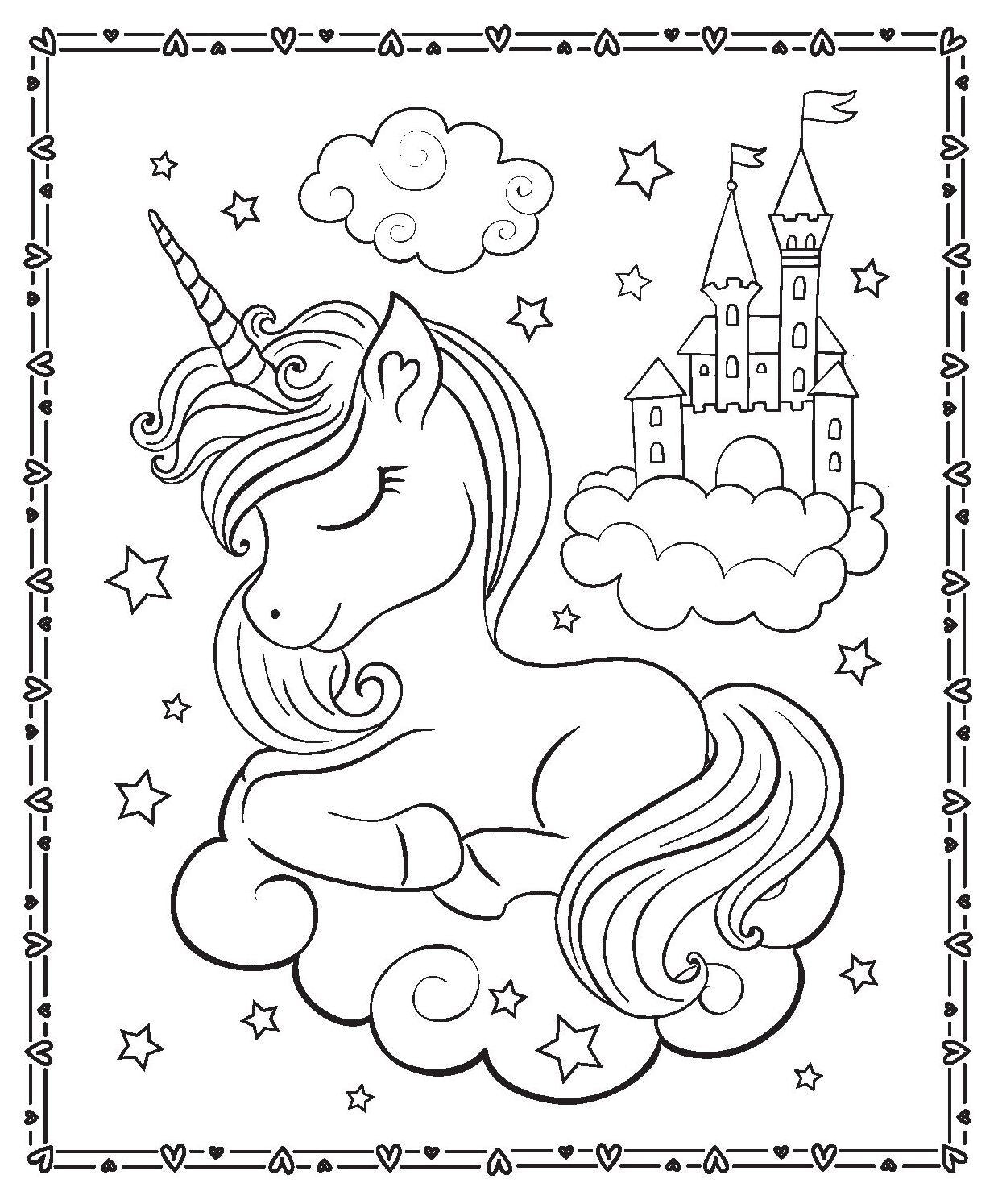 Activity Folder - Unicorn Wishes