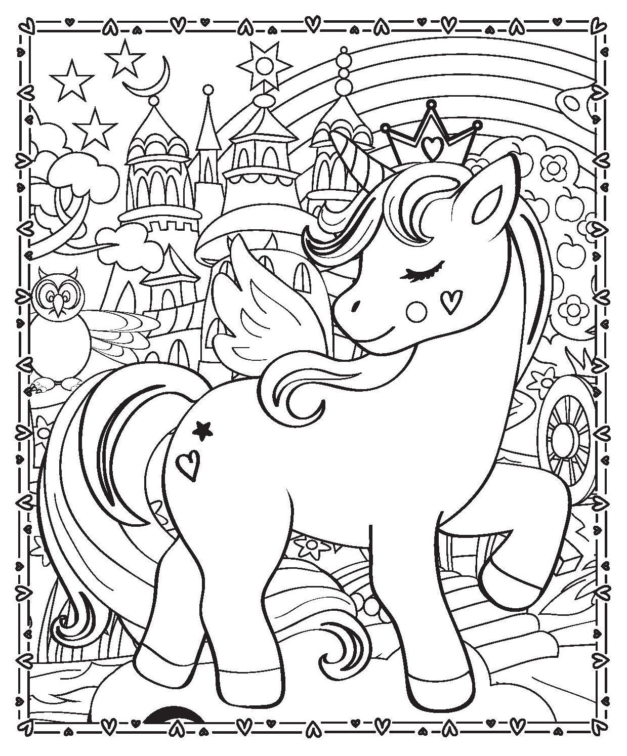 Activity Folder - Unicorn Wishes
