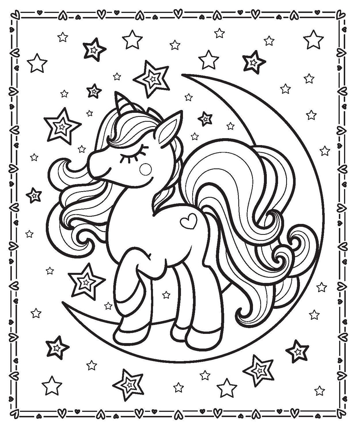 Activity Folder - Unicorn Wishes