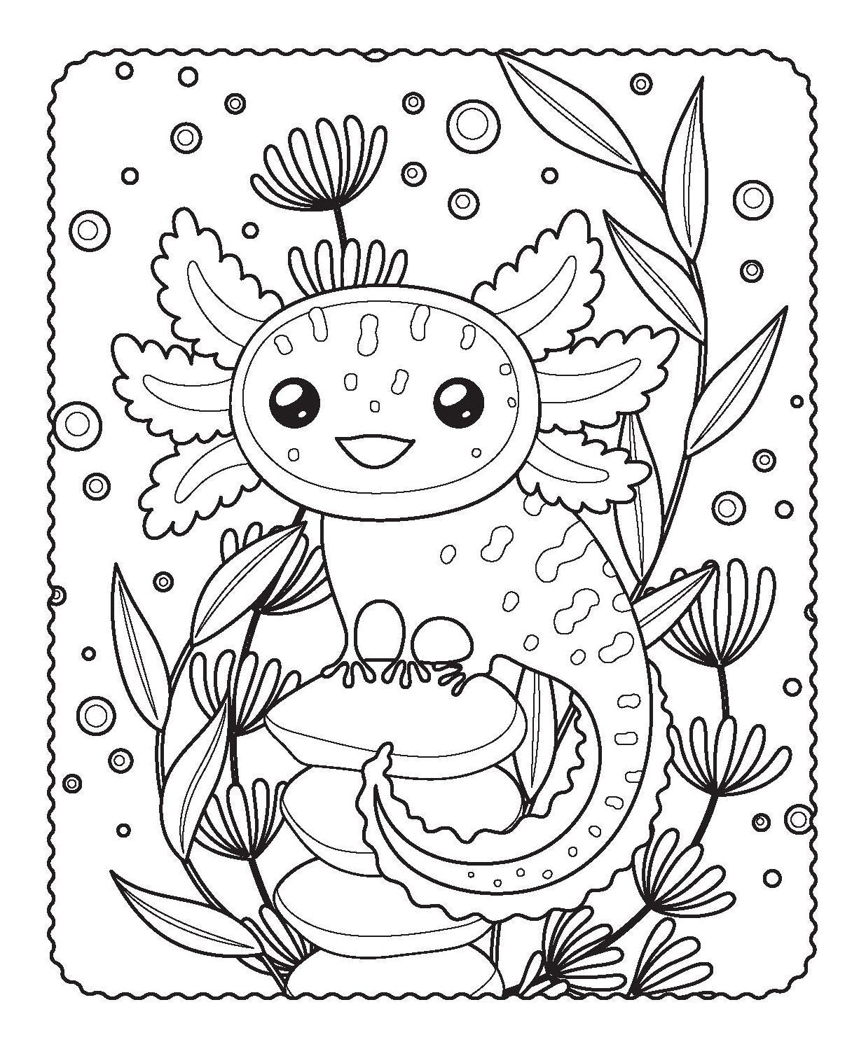 Activity Folder - Axolotl Buddies