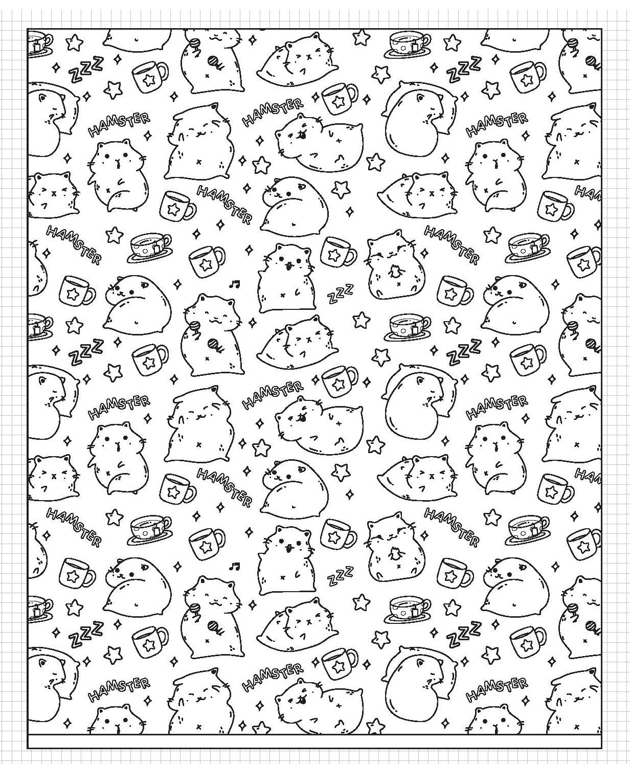 Activity Folder - So Cute! Gel Pens