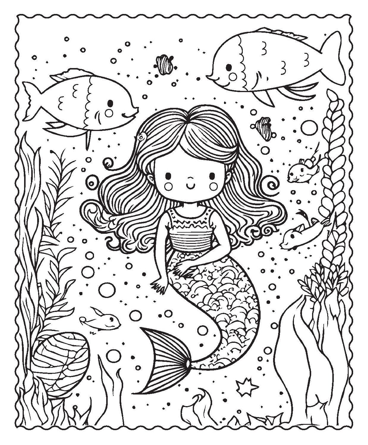 Activity Folder - Mermaid Metallics
