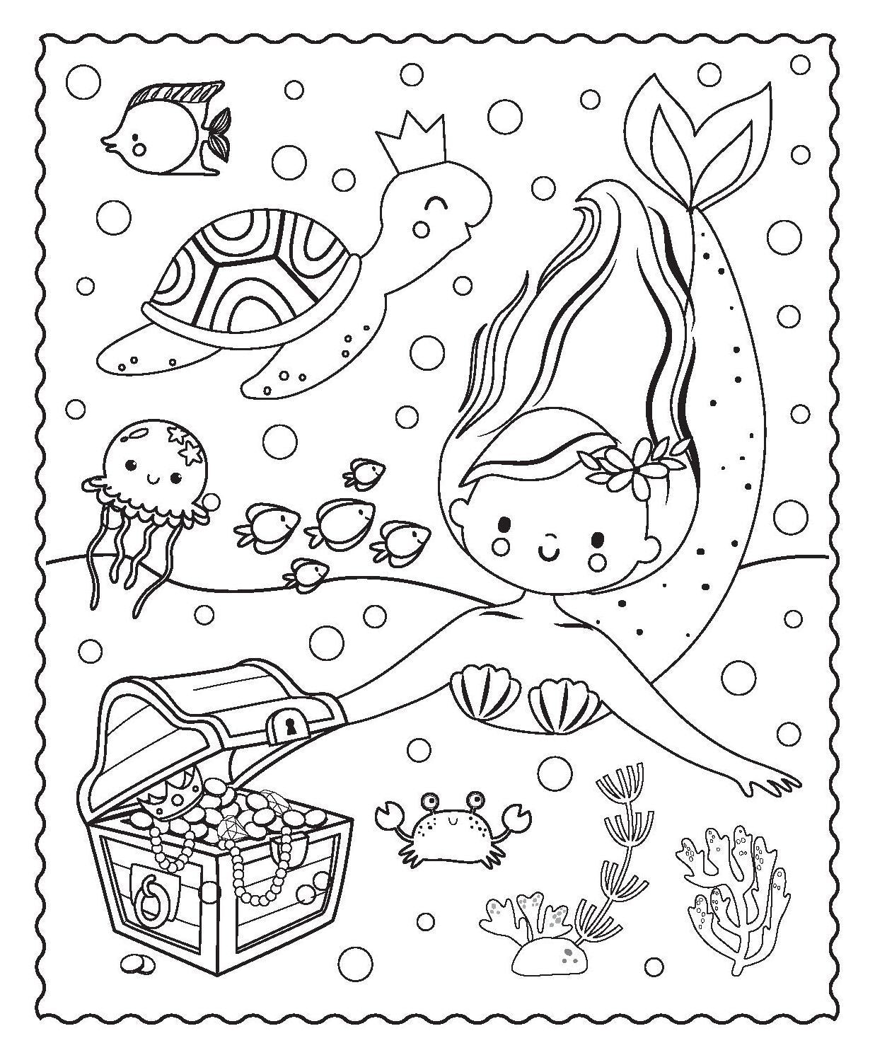 Activity Folder - Mermaid Metallics