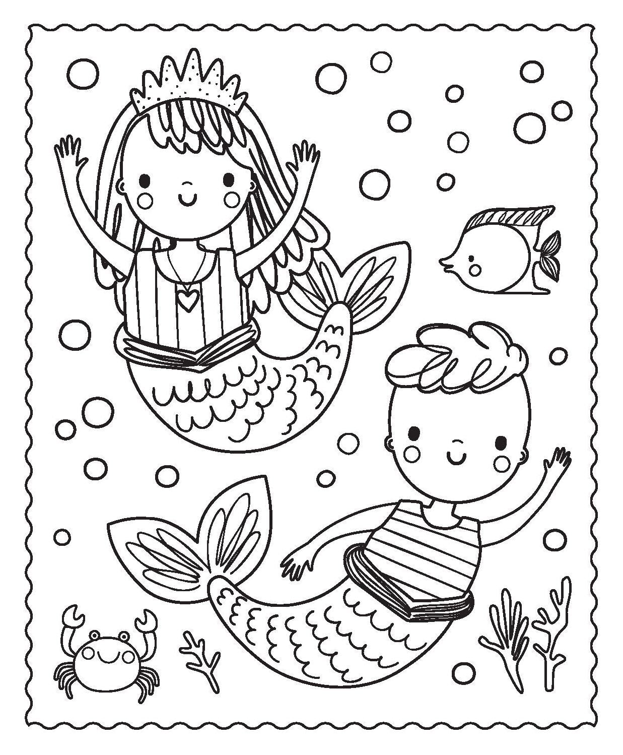 Activity Folder - Mermaid Metallics