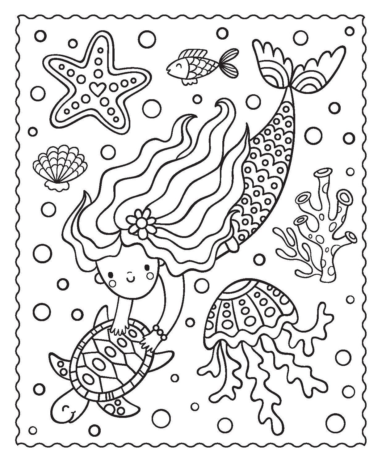 Activity Folder - Mermaid Metallics