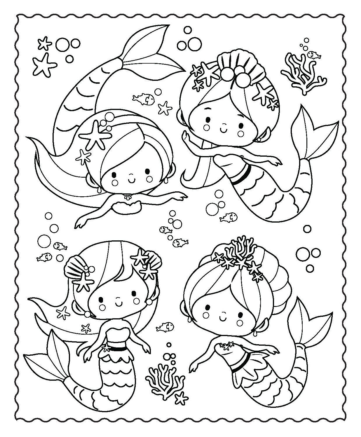 Activity Folder - Mermaid Metallics