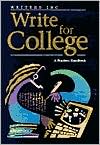 Great Source Write College: Softcover College Handbook