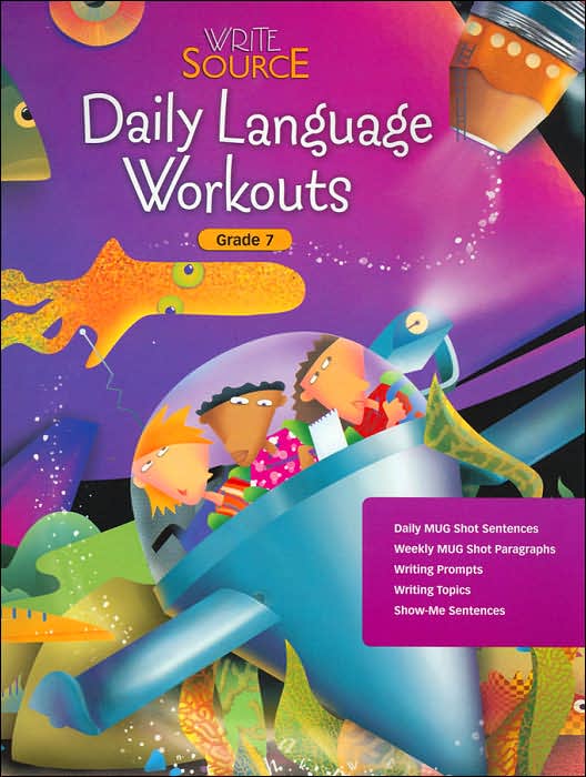 Write Source: Daily Language Workouts Grade 7