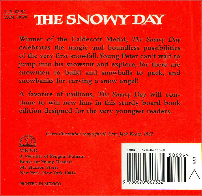 The Snowy Day Board Book
