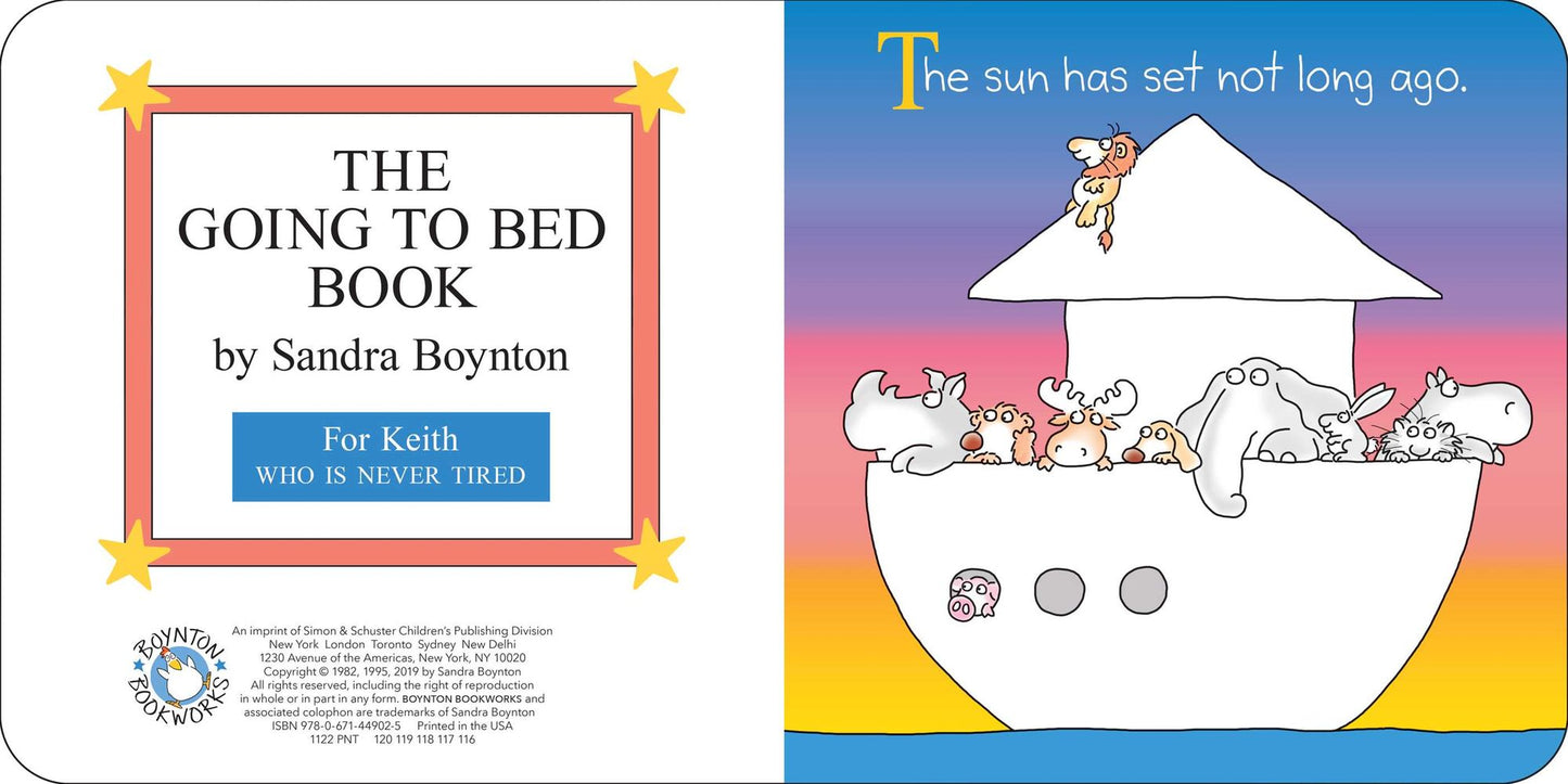 The Going to Bed Book