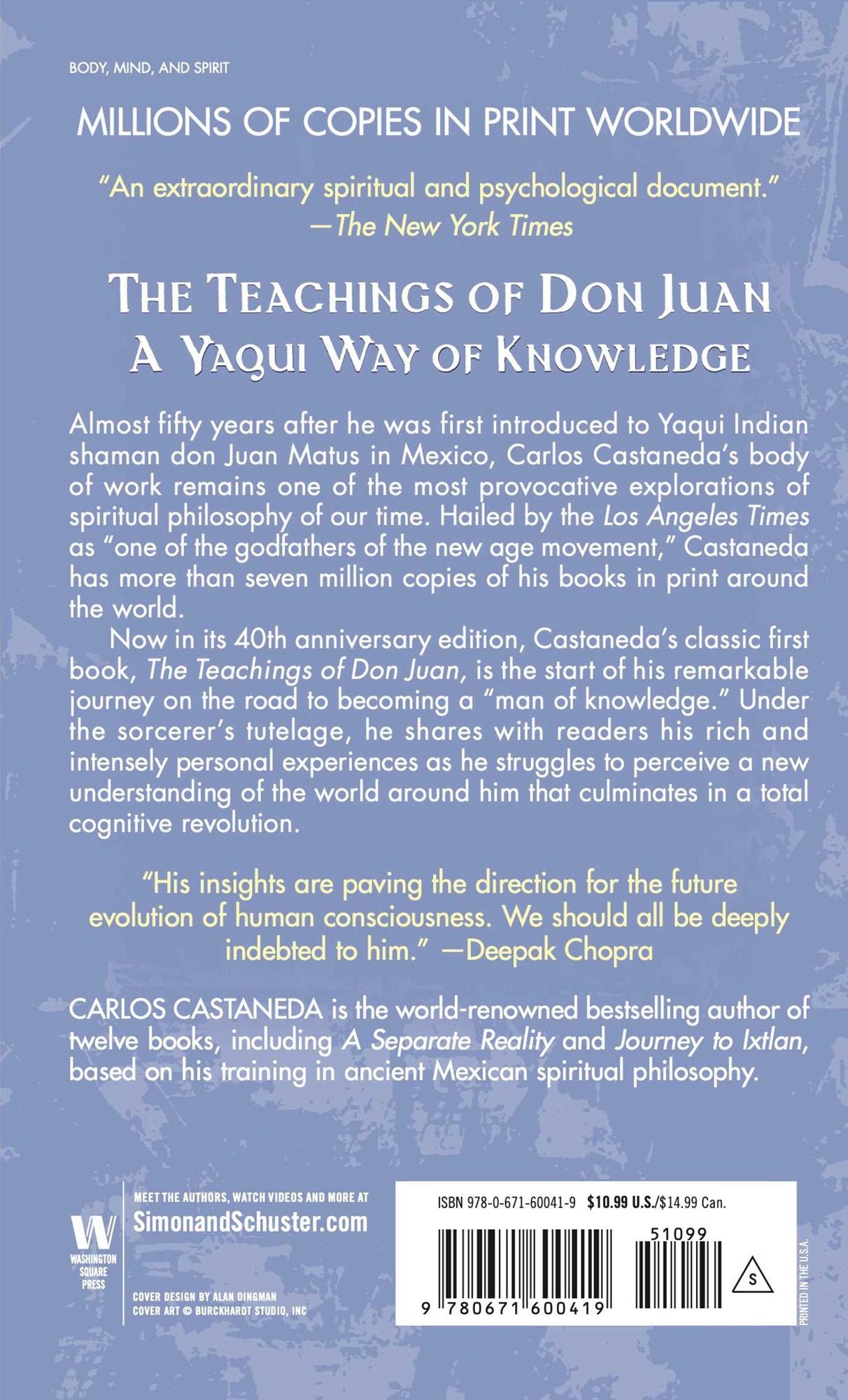 The Teachings of Don Juan: A Yaqui Way Of Knowledge