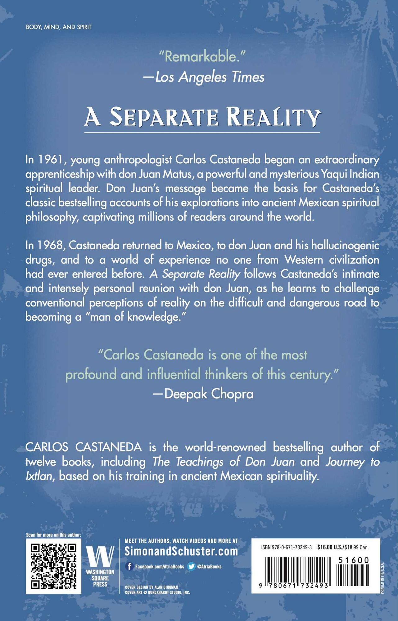 A Separate Reality: Further Conversations with Don Juan